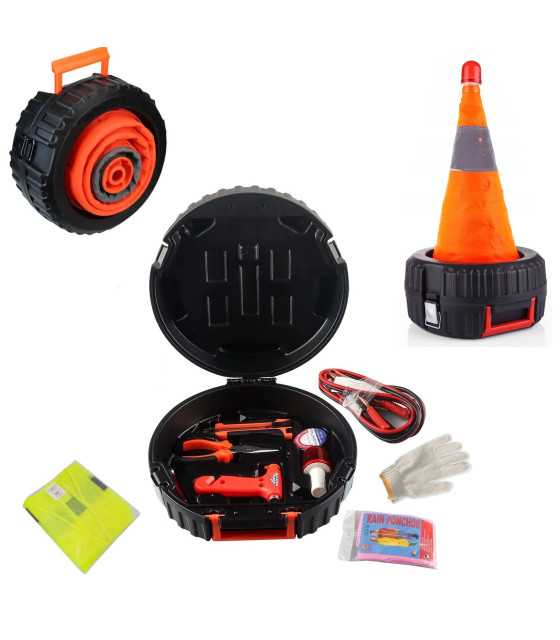 Car SOS Kit RH-9199 14 components, Car Set Hand Tool