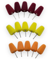 Polishing cone medium set of 5