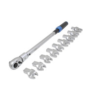 S-12IC220 HEAD-INTERCHANGEABLE TORQUE WRENCH & SPANNER SET 40-220Nm