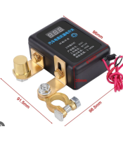 Remote Battery Disconnect Switch Kill Switch 12V 260A w/Remote For Car Truck SUV