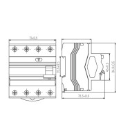 ΑΝΤΙΗΛΕΚΤΡΟΠΛΗΞΙΑΚΟ RELAY ΔΙΑΦΥΓΗΣ 4P 63A 30m  MAXGE