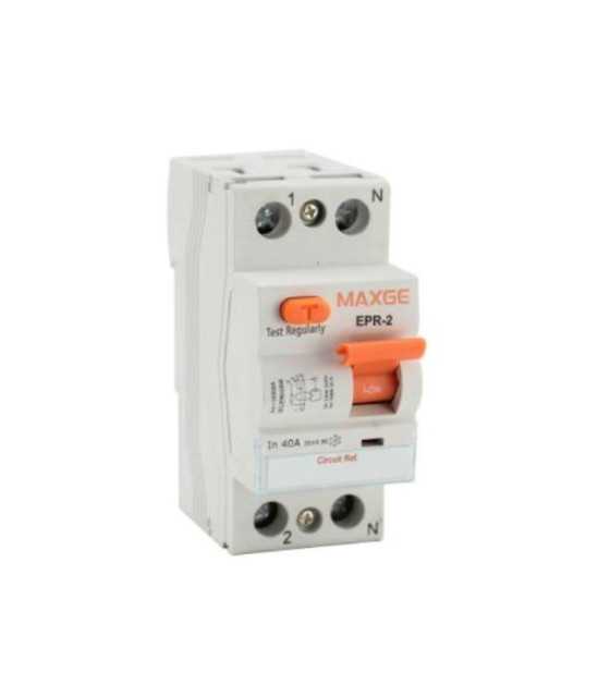 RCCB EPR-2 2P 40A 30mA TYPE AC MXG