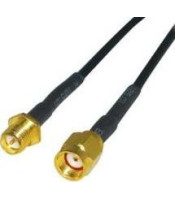 CABLE-544/1.5 ΠΡΟΕΚΤΑΣΗ ΚΑΛΩΔΙΟ WI-FI REVERSE SMA ΑΡΣΕΝΙΚΟ - ΘΗΛΥΚΟ 1,5Μ ΕΠΙΧΡΥΣΟΟΜΟΑΞΟΝΙΚΑ