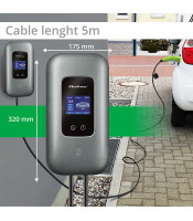 charging station Type2 for electric car and hybrids | 3 phases | 22kW | 32A | Wi-fi | LCD | RFID | Smart life | TUYA | Wallbox |
