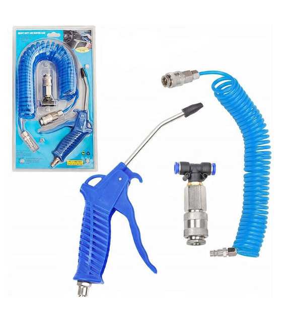 Gun Set Clean 5.5mm Steel Nozzle Blower Spray Tool Kit