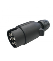 Bosch 7 Pin Metal Trailer Plug Male CS-12