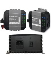 Qoltec Smart Monolith зарядно за LiFePO4 AGM GEL SLA батерии | 10A | 12V