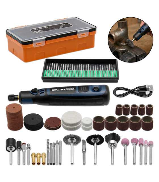 Cordless mini rotary grinder 3.6V, USB, DED7940Z1