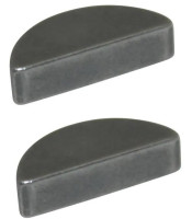 80Pc Woodruff Key Assortment Metric Various Sizes