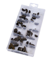 80Pc Woodruff Key Assortment Metric Various Sizes