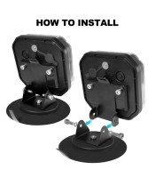 Wireless Trailer Lights 110° Rotatable, Magnetic LED Trailer Light for Towing