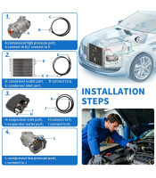 CLIMA Horizontal 405 Evaporator - 12V