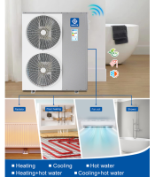 Термопомпа 20 kW NULITE инвертор BKDX50-200II/R32