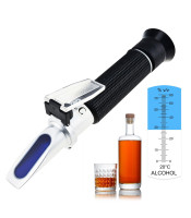 0-80% Alcohol Refractometer For Spirits Household Liquor Brewing Refractometer Alcohol Concentration Detector