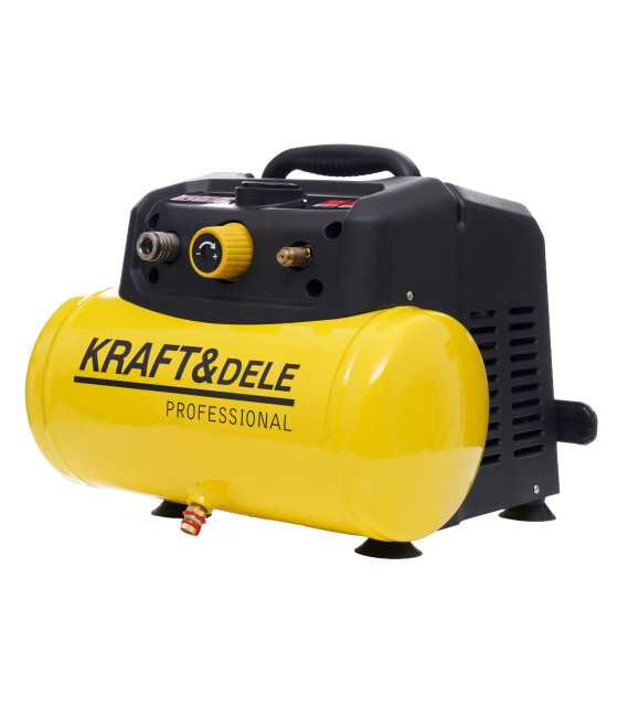 Oil-free compressor 6L 8bar 1,2kW KD1415, Single-Phase Air Compressors