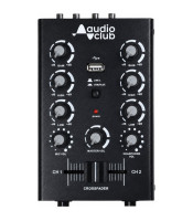 ΜΙΚΤΗΣ 2 ΚΑΝΑΛΙΩΝ ΜΕ Crossfader, Bluetooth rec output, Audio Club