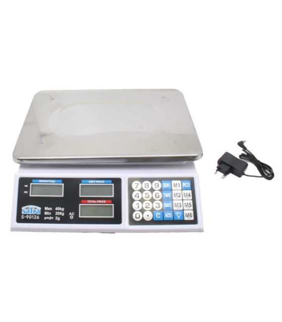 Платформен електронен кантар до 40кг, KS-40B