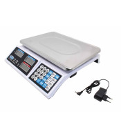 ΗΛΕΚΤΡΟΝΙΚΗ ΖΥΓΑΡΙΑ ΕΠΑΓΓΕΛΜΑΤΙΚΗ inox, 40KG / 200G, S-90126