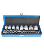S-MB245 1/4''+1/2'' DR. SOCKET SET 24PCS