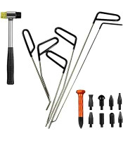 Hook Rods Paintless Dent Repair Hail Remover Hooks Rods Kits Auto Body Dents