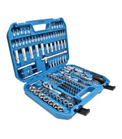 S-BIS179 179 PCS 1/4 3/8 1/2 SOCKET SET