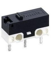 Микропревключвател с лост, SPDT, 30VDC/0.1A, 12.8x6x5.8mm, ON-(ON)