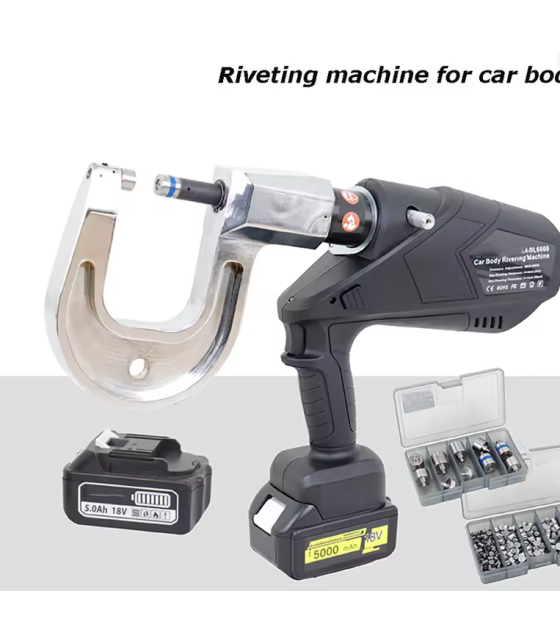 Aluminum Body Riveting Machine Electric Hydraulic Punching Gun Car Sheet