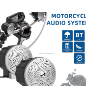 мотоциклет високоговорител IP67 водоустойчив лентов контролер 12V Auto Electronics 2 Channel
