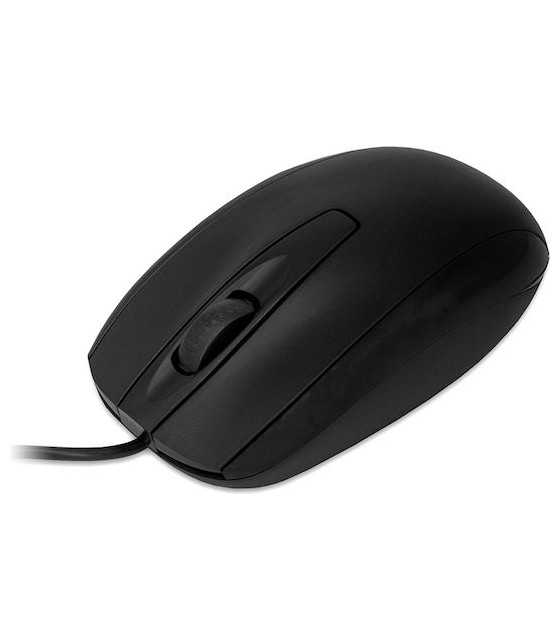 ΑΠΛΟ ΟΠΤΙΚΟ ΠΟΝΤΙΚΙ 3 ΠΛΗΚΤΡΩΝ USB 1000 DPI ΜΑΥΡΟ