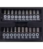 Комплект отвертки и битове 100 ел. KD10957