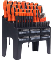 Set of screwdrivers and bits 122 el. KD10958