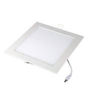 LED PANEL 18W Square ΦΩΤΙΣΤΙΚΟ PL 18W LED 1800 LUMEN 6400K cool WHITE ΤΕΤΡΑΓΩΝΟPL