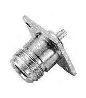 V-7317 N-TYPE FEMALE CONNECTOR ΓΙΑ ΣΑΣΙ ΤΕΤΡΑΓΩΝΟ ΚΟΛΛΗΤΟ TEFLONCONNECTORS