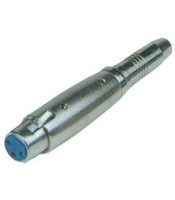 LZ-163 XLR ΘΗΛΥΚΟ ADAPTOR ΣΕ ΘΗΛΥΚΟ TS (ΜΟΝΟΦΩΝΙΚΟ ΚΑΡΦΙ)CONNECTOR ΗΧΟΥ