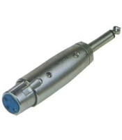 XLR ΘΗΛΥΚΟ ADAPTOR ΣΕ ΑΡΣΕΝΙΚΟ TS (ΜΟΝΟΦΩΝΙΚΟ ΚΑΡΦΙ)