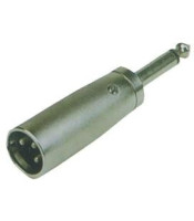 LZ-168 XLR ΑΡΣΕΝΙΚΟ ADAPTOR ΣΕ ΑΡΣΕΝΙΚΟ TS (ΜΟΝΟΦΩΝΙΚΟ ΚΑΡΦΙ)CONNECTOR ΗΧΟΥ