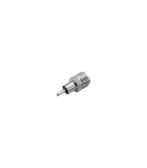 V-8206 RCA MALE ADAPTOR ΣΕ UHF FEMALECONNECTORS