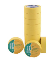 INSULATING PVC TAPE 0.13X19X20Y YELLOW