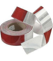 Reflex car sticker, Reflect Tape 48mm red, 5m