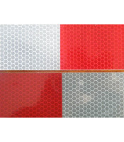 Reflex car sticker, Reflect Tape 48mm red, 5m