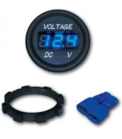 Voltmeter LED Voltage Display 12-24VDC Battery Box