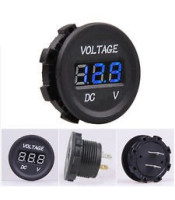 Voltmeter LED Voltage Display 12-24VDC Battery Box