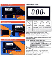 Portable Digital Battery Tester-Black C