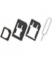 Nano Sim Adapter - Nano Sim Card to Micro Sim - Standard Sim Adapter for iPhone