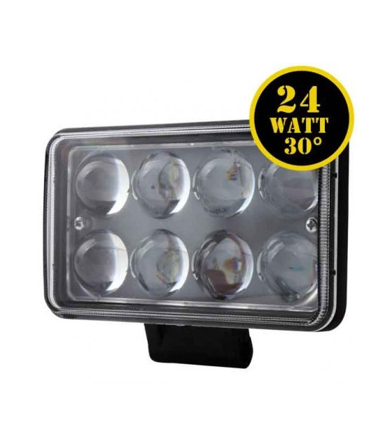 LED Driving Lights 24W ΑΔΙΑΒΡΟΧΟΣ LED ΠΡΟΒΟΛΕΑΣ 24W 12 - 24 VDCHEADLIGHT