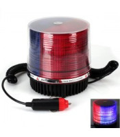 hs- 51012 9 m Strong Xenon Strobe Flash Warning Light-Red Blue for Car, DC 12 V)