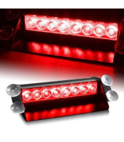 Police Car Light Flashing Firemen Fog 8LED High Power Red&Blue Yellow Red