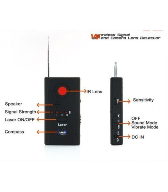 CC308+ Full Range RF Signal Camera Bug Detector Hidden Camera