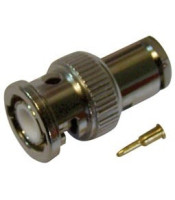 BNC MALE CONNECTOR RG59/U ΚΟΛΛΗΤΟ