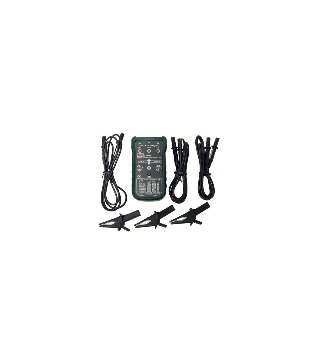 Трифазов индикатор на посока на въртене MS5900, MASTECH ΜΕΓΕΘΟΣ XS